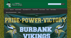 Desktop Screenshot of burbankvikings.com